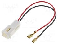 Loudspeaker connector adapter; Fiat,Mazda 4CARMEDIA