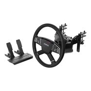 Gaming set - R5 base + TSW truck steering wheel + SRP-Lite pedals + Moza Racing RS071 clamps (PC), Moza Racing