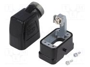 Enclosure: for HDC connectors; Han-Compact®; size Han Compact® HARTING