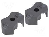 Core: ferrite; RM; PBTP; 2100nH; 840mm3; 31.4mm2; 2pcs. FERROXCUBE