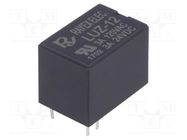 Relay: electromagnetic; SPDT; Ucoil: 12VDC; Icontacts max: 3A; LU Recoy/RAYEX ELECTRONICS