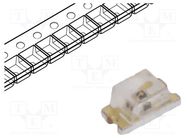 LED; SMD; 0603; orange; 45÷90mcd; 1.6x0.8x0.8mm; 130°; 2÷2.4V; 20mA VISHAY