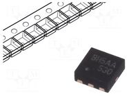 Transistor: P-MOSFET; unipolar; -30V; -6.8A; 2.4W; MicroFET ONSEMI