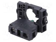 Contact block; 22mm; Harmony XB5; IP20; screw terminals; -25÷70°C SCHNEIDER ELECTRIC
