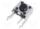 Microswitch TACT; SPST-NO; Pos: 2; 0.05A/24VDC; THT; none; 0.98N OMRON Electronic Components