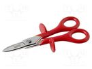 Scissors; for cables; Tool length: 150mm; Blade length: 38mm BAHCO