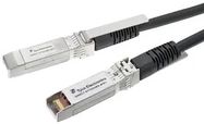 CABLE ASSEMBLY, SFP-SFP, 15M, BLACK, 24AWG
