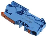 TERMINAL BLOCK, DIN RAIL, 2POS, 20-6AWG