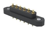 MAGNETIC SPRING-LOADED PIN HEADER STRIP