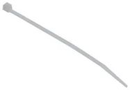 CABLE TIES, 4IN L, NYLON, STRENGTH 18LB, NAT