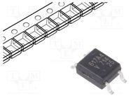 Optocoupler; SMD; Ch: 1; OUT: transistor; Uinsul: 3.75kV; Uce: 80V VISHAY