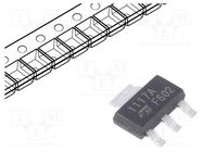 IC: voltage regulator; LDO,linear,adjustable; 1.25÷15V; 1A; SMD STMicroelectronics