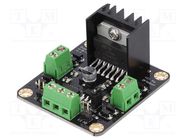 DC-motor driver; analog,PWM; Icont out per chan: 2A; Ch: 2 DFROBOT