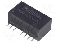 Converter: DC/DC; 3W; Uin: 9÷18V; Uout: 12VDC; Uout2: -12VDC; SIP8 AIMTEC