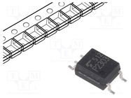 Optocoupler; SMD; Ch: 1; OUT: Darlington; Uinsul: 3.75kV; 0.1Mbps TOSHIBA