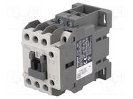 Contactor: 3-pole; NO x3; Auxiliary contacts: NO + NC; 48VAC; 18A LEGRAND