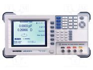 LCR meter; LCD 3,2"; 320x240; 0.01mΩ÷100MΩ; 0.01pF÷1000mF GW INSTEK