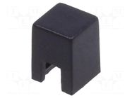 Button; square; black; 4x4x5.5mm NINIGI