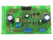 Mono amplifier; 24VDC; 100W; Ch: 1; IC: TDA7294; 775mV Nord Elektronik Plus