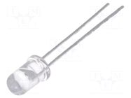 LED; amber; 5mm; 5500÷9300mcd; 30°; Front: convex; 1.8÷2.4VDC BROADCOM (AVAGO)