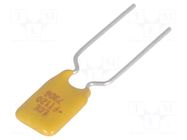 Fuse: PTC polymer; 1.2A; Ø0.51x7.6mm ECE