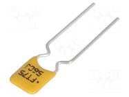 Fuse: PTC polymer; 750mA; Ø0.51x7.6mm ECE