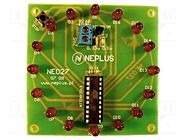 Electronic roulette; 5VDC; visual effects; No.of diodes: 16 Nord Elektronik Plus
