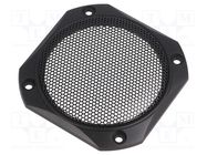 Loudspeaker grille; 82x82x6mm; polycarbonate VISATON