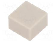 Button; push-in; 5.5mm; -25÷70°C; square; ivory; 9x9mm OMRON Electronic Components