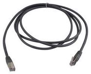 N/W CABLE, RJ45 PLUG-PLUG, 7FT, GREY