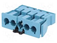 Connector: pluggable terminal block; spring clamp; male; GESIS WIELAND