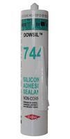 RTV SILICONE, 744, WHITE, 310ML