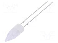LED; yellow; 5mm; candle light effect,blinking; 220÷330mcd; 180° OPTOSUPPLY