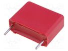 Capacitor: polypropylene; 33nF; 3x8.5x10mm; THT; ±10%; 7.5mm WIMA