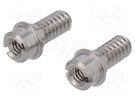 Threaded head screw; 0.50 Connector System,AMPLIMITE; 9.02mm TE Connectivity