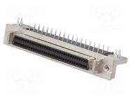 Connector: SCSI; PIN: 68; shielded; Locking: latch,screws; PCB snap TE Connectivity