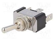 Switch: toggle; Pos: 3; SPDT; ON-ON; 20A/12VDC; R13-6; 0÷65°C; 50mΩ SCI