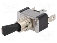 Switch: toggle; Pos: 2; SPST; ON-OFF; 20A/12VDC; -20÷85°C; 50mΩ SCI