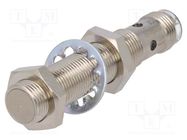 Sensor: inductive; OUT: PNP / NO; 0÷4mm; 12÷24VDC; M12; IP67; 100mA 