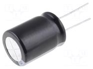 Capacitor: electrolytic; THT; 22uF; 450VDC; Ø12x25mm; Pitch: 5mm Elite