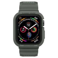 Spigen Rugged Armor Pro Case with Strap for Apple Watch 4 / 5 / 6 / 7 / 8 / SE (44/45 mm) - Green, Spigen