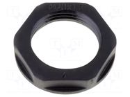 Nut; M32; polyamide; 41mm; black; Thread: metric; Pitch: 1.5 HELUKABEL