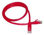 ETHERNET CABLE, CAT5E, 3FT, RED