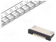 Connector: FFC/FPC; PIN: 7; horizontal,bottom contacts,ZIF; SMD JOINT TECH