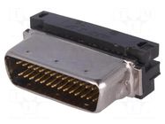 Connector: SCSI; PIN: 26; shielded; for ribbon cable; plug; male TE Connectivity