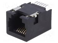 Connector: RJ11; socket; PIN: 6; Cat: 3; unshielded,low profile MOLEX