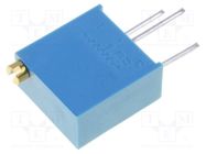 Potentiometer: mounting; vertical; 50kΩ; 500mW; THT; ±10%; linear BOURNS