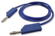 TEST LEAD, BLUE, 1M, 60V, 16A