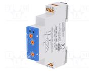 Timer; 1s÷100h; SPDT; 250VAC/16A; Usup: 12÷240VAC; 12÷240VDC; IP20 DOBRY CZAS