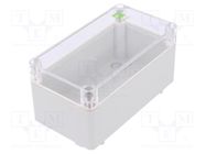 Enclosure: multipurpose; X: 74mm; Y: 135mm; Z: 72mm; INDUSTRIAL; grey ELEKTRO-PLAST NASIELSK